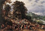 A Flemsh Fair ds BRUEGHEL, Jan the Elder